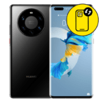 Huawei Mate 40 Black Camera Lens Replacement