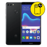 Huawei Y9 2018 Black Camera Lens Replacement