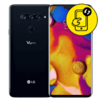 LG V40 Black LCD Replacement
