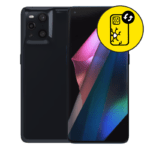 Oppo Find X3 Pro Black Back Glass Replacement