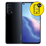 Oppo Reno 5 Black Power And Volume Button Replacement