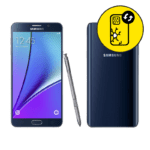 Samsung Galaxy Note 5 Blue Back Glass Replacement