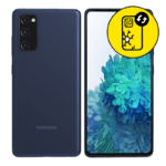 Samsung Galaxy S20 FE Blue Back Glass Replacement