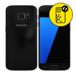 Samsung Galaxy S7 Black Back Glass Replacement