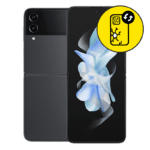 Samsung Galaxy Z Flip 4 Graphite Back Glass Replacement