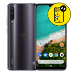 Xiaomi Redmi A3 Black Back Glass Replacement