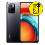 Xiaomi Redmi Note 10 Pro 5G Black Back Glass Replacement