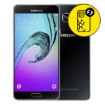 Samsung A3 2016 Back Glass Replacement - Black
