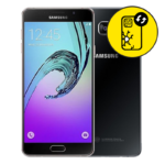 Samsung A7 2016 Back Glass Replacement - Black