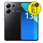 Xiaomi Redmi Note 13 4G Back Glass Replacement - Midnight Black