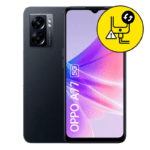 Oppo A77 Black Charging Port Replacement