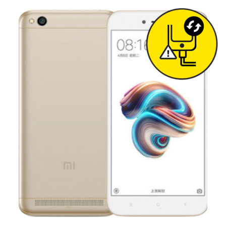 Xiaomi Redmi Note 5A Gold Charging Port Replacement