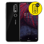 Nokia 6.1 Black Battery Replacement