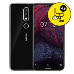 Nokia 6.1 Black Charging Port Replacement