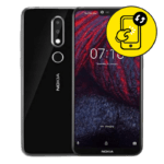 Nokia 6.1 Black LCD Replacement