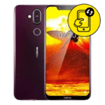 Nokia 8.1 Black LCD Replacement
