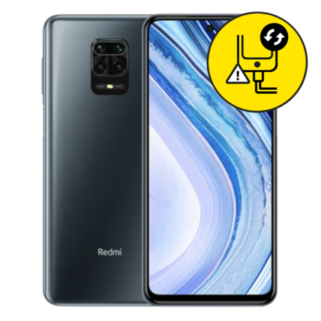 Xiaomi Redmi Note 9 Black Charging Port Replacement