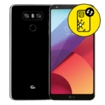 LG G6 Black Back Glass Replacement