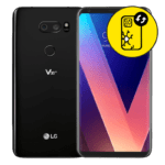 LG V30 Plus Black Back Glass Replacement