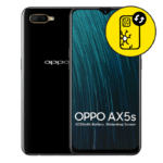 Oppo AX5s Black Back Glass Replacement