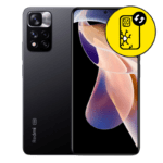 Xiaomi Redmi Note 11 Pro 5G Black Back Glass Replacement