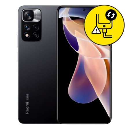 Xiaomi Redmi Note 11 Pro 5G Black Charging Port Replacement