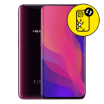 Oppo Find X Bordeaux Red Back Glass Replacement