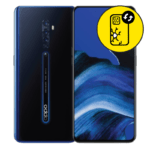 Oppo Reno 2 Black Back Glass Replacement