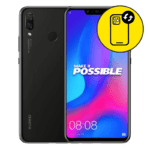 Huawei Nova 3 Black Camera Lens Replacement