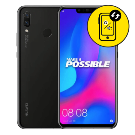 Huawei Nova 3 Black Power And Volume Button Replacement
