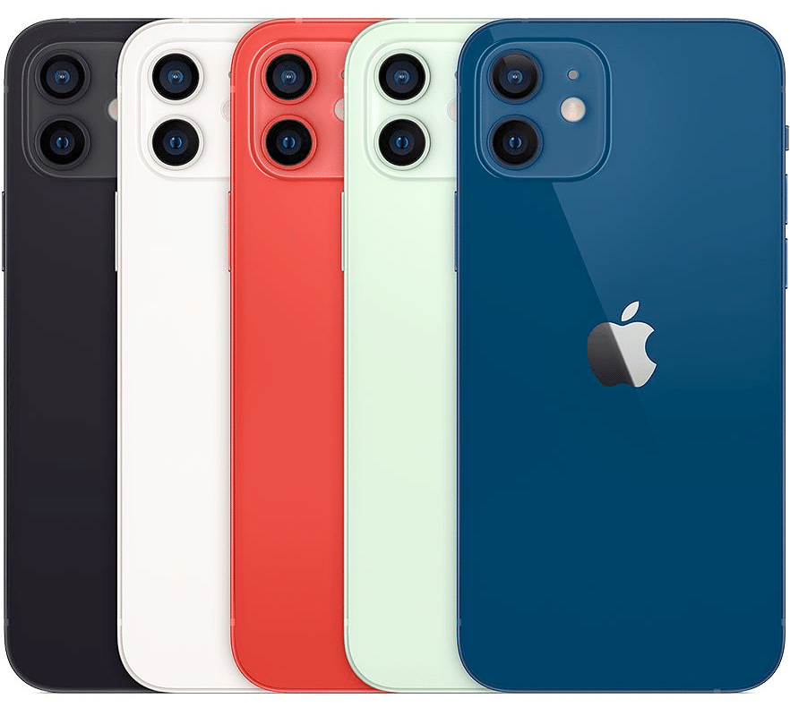 iPhone 12 color selection