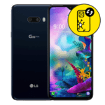 LG G8X Black Back Glass Replacement