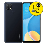 Oppo A15s Black Charging Port Replacement