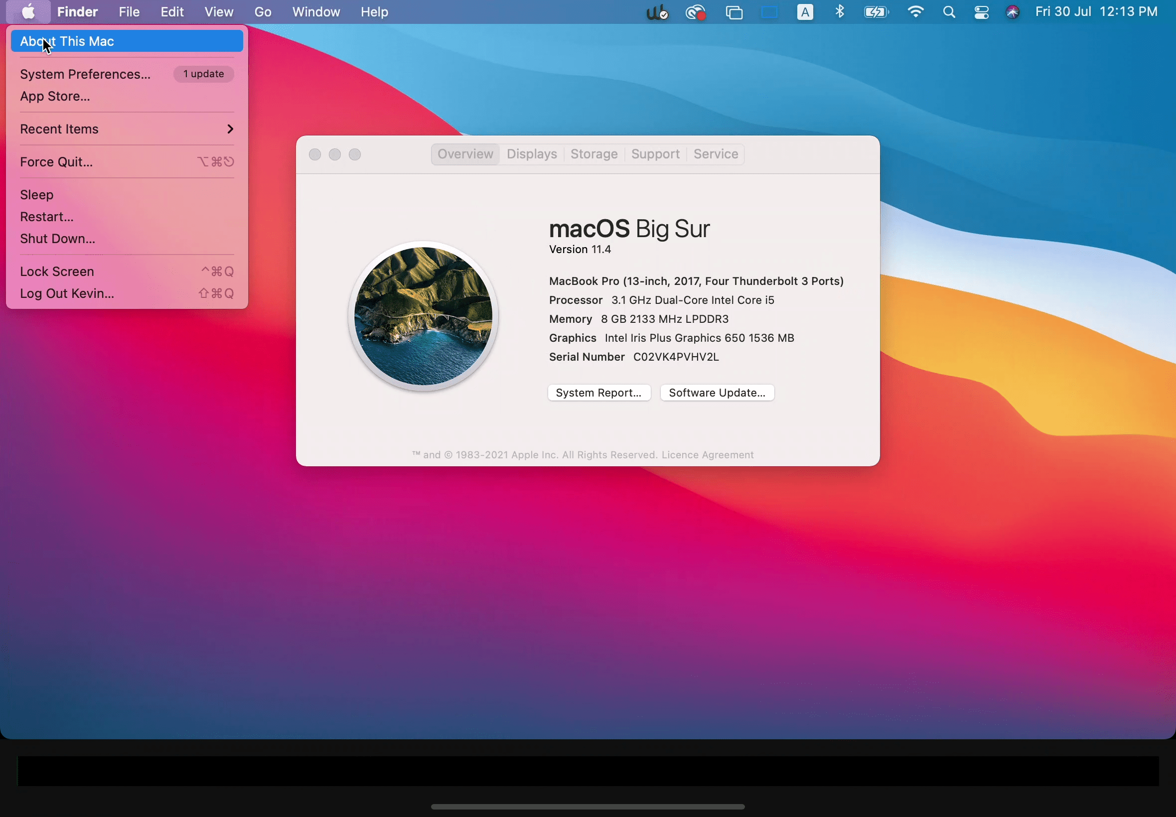 About this mac