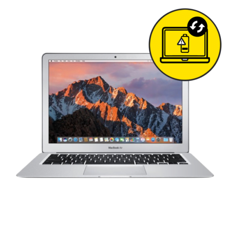 Macbook Air 13 2011 A1369 Silver Battery Replacement