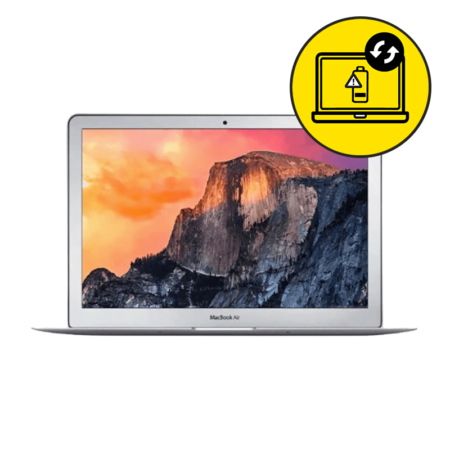 Macbook Air 13 2013-2017 A1466 Silver Battery Replacement