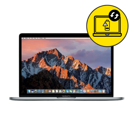 Macbook Pro 13 Retina 2016 A1706 Silver Battery Replacement