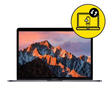Macbook Pron13 Retina 2017 A1708 Black Battery Replacement
