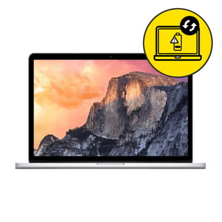 Macbook Pro 15 Retina 2015 A1398 Black Battery Replacement