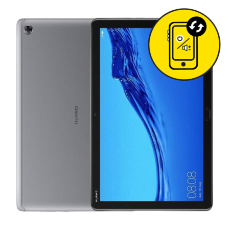 Huawei Media Pad M5 Lite Silver Power And Volume Button Replacement