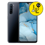 Oppo Reno 3 Black Charging Port Replacement