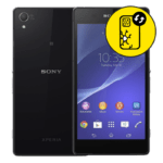 Sony Z2 Compact Black Back Glass Replacement