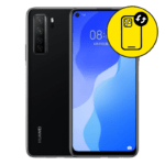 Huawei Nova 7SE Black Camera Lens Replacement
