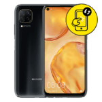 Huawei Nova 7i Black LCD Replacement