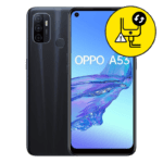 Oppo A53 Black Charging Port Replacement