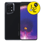 Oppo Find X5 Pro Black Charging Port Replacement