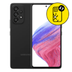 Samsung Galaxy A53 Black Back Glass Replacement