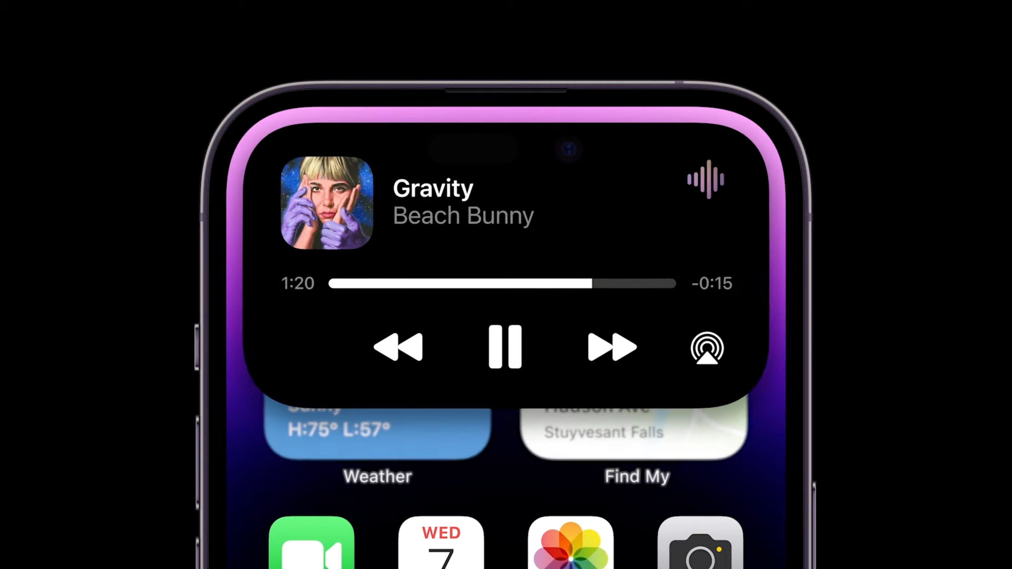 iPhone 14 always on display