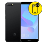 Huawei Y6 Pro 2018 Black Camera Lens Replacement