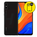 Huawei Y6S Black Camera Lens Replacement